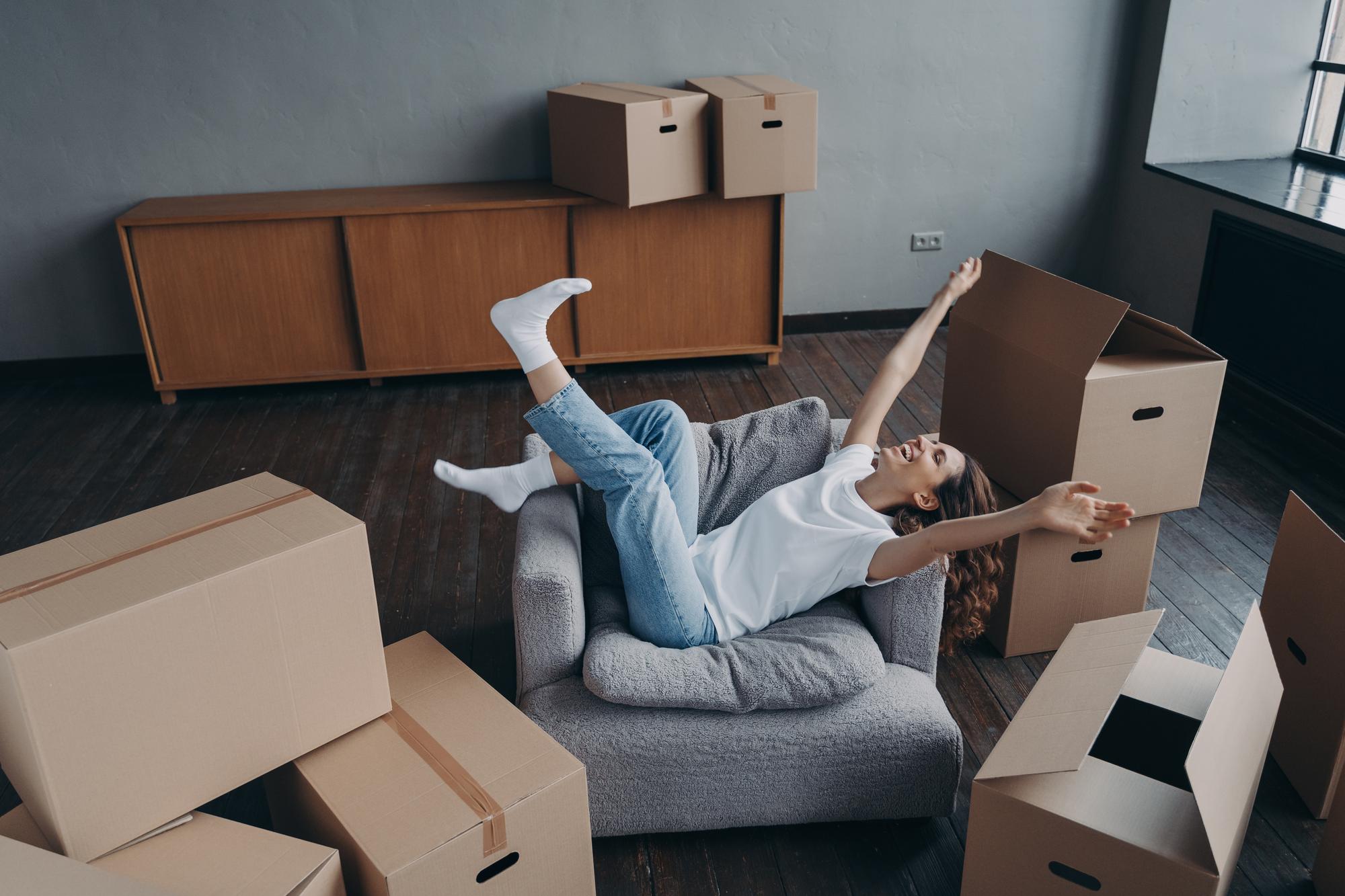 Freude über das neue Zuhause